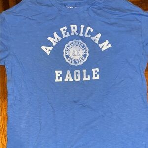 American Eagle Outfitters Blue Short Sleeve Tee